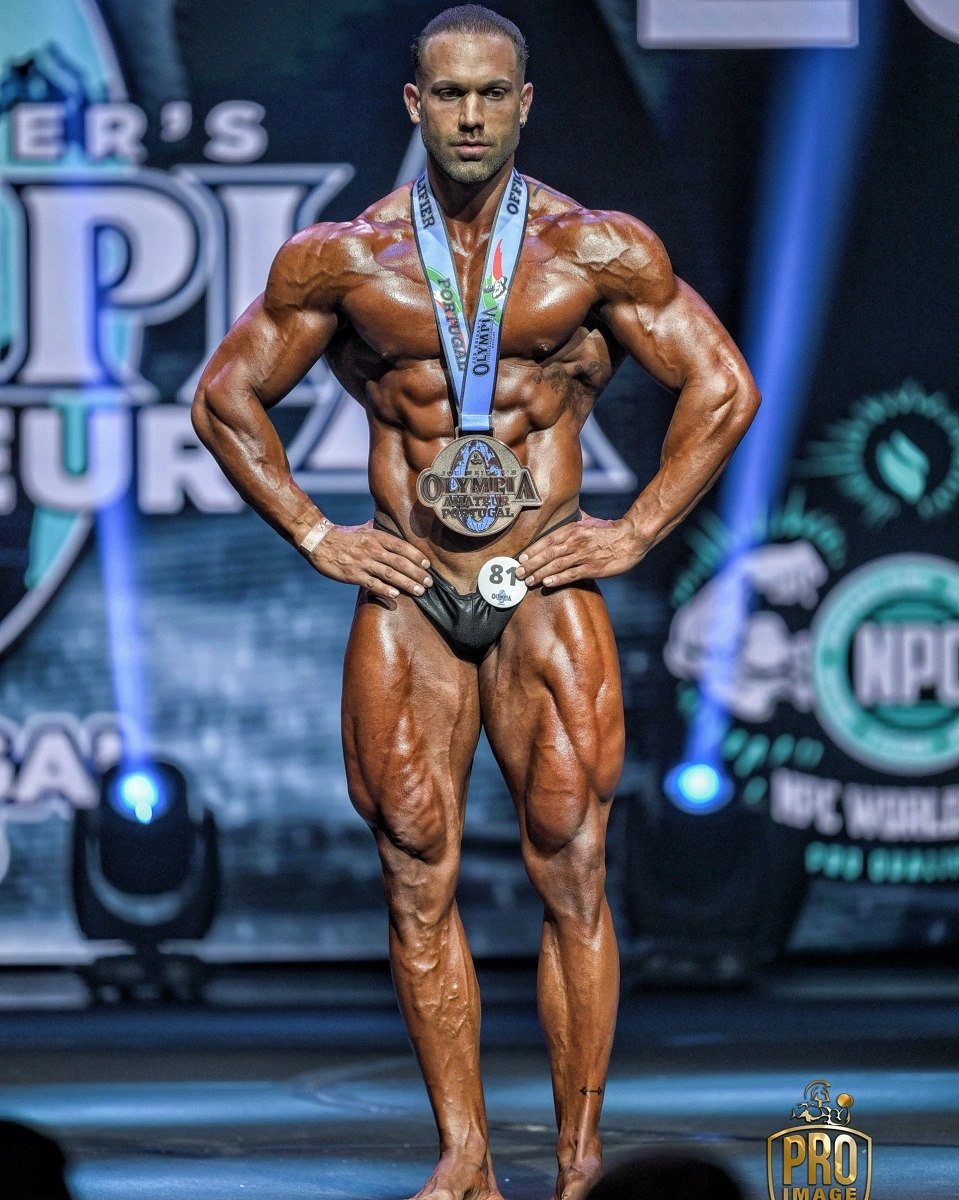 Roberto sul palco — Olympia Amateur Portugal
